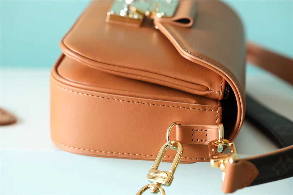 Louis Vuitton Swing Monogram Hazelnut Brown For Women,  Shoulder And Crossbody Bags 24cm/9.4in Louis Vuitton M20396