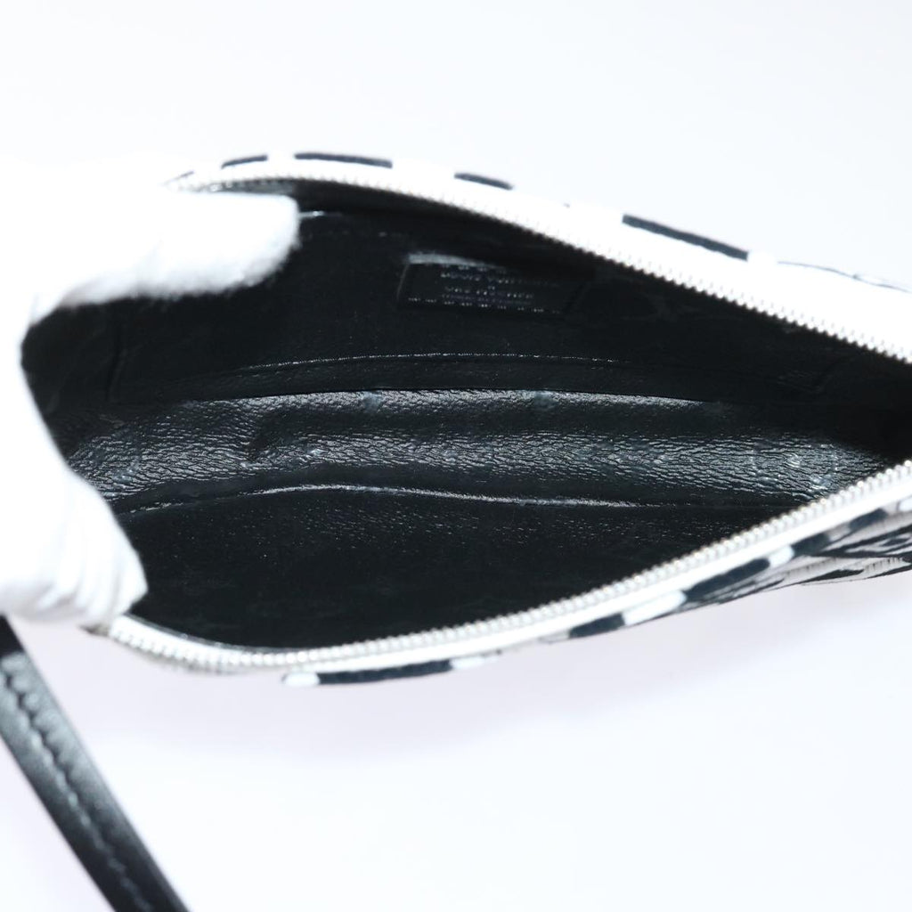 Louis Vuitton Pochette Accessoires  Leather Clutch Bag