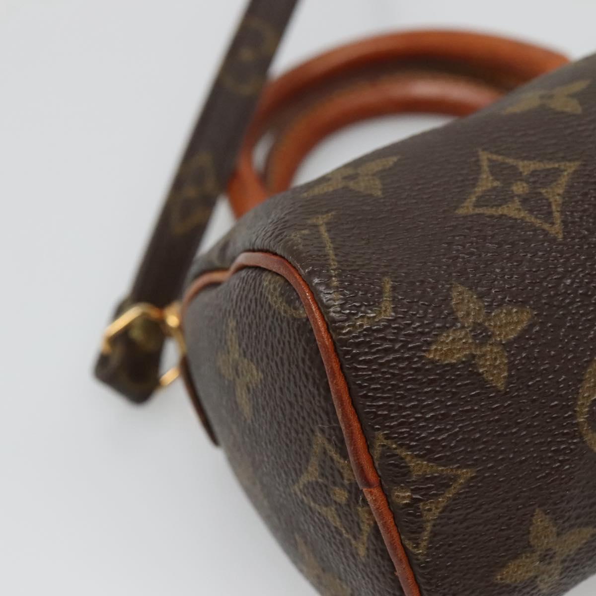 Louis Vuitton Speedy Bandouliere Nm Bag Monogram Canvas Brown Canvas Shoulder Bag