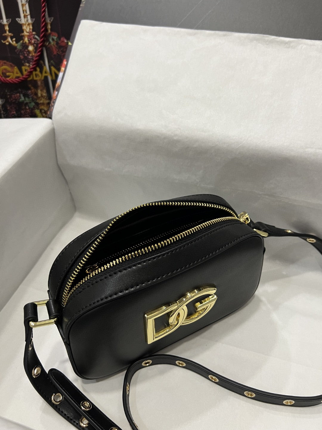 Crossbody 3.5 Bag Black For Women 7.5in/19cm GLAMI7095AW57680999