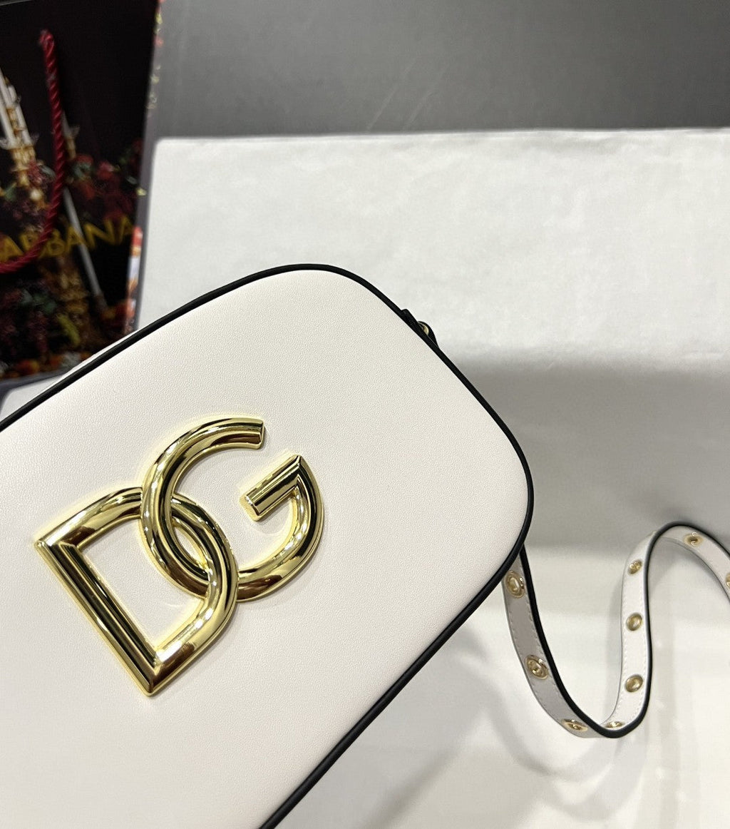 DG Crossbody 3.5 Bag White For Women 7.5in/19cm DG Burberry7095AW57680002
