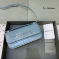 Gossip Small Shoulder Bag Blue, For Women,  Bags 9.1in/23cm