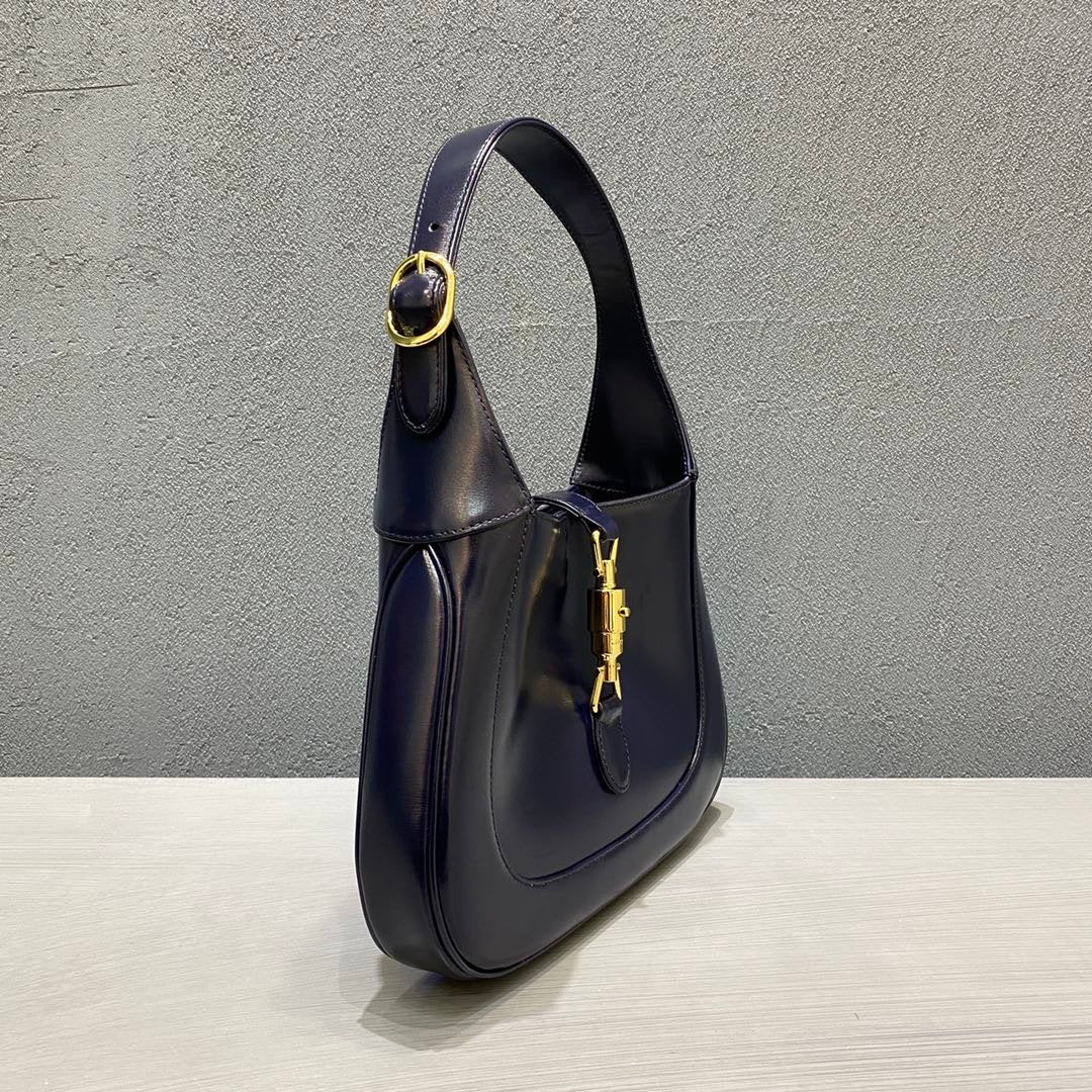 Gucci Jackie 1961 Small Shoulder Bag Black For Women 10.8in/27.4cm Gucci ‎636709 10O0G 1000