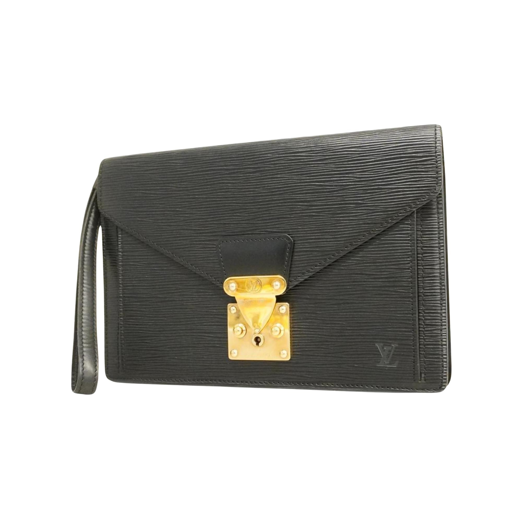 Louis Vuitton  Leather Clutch Bag