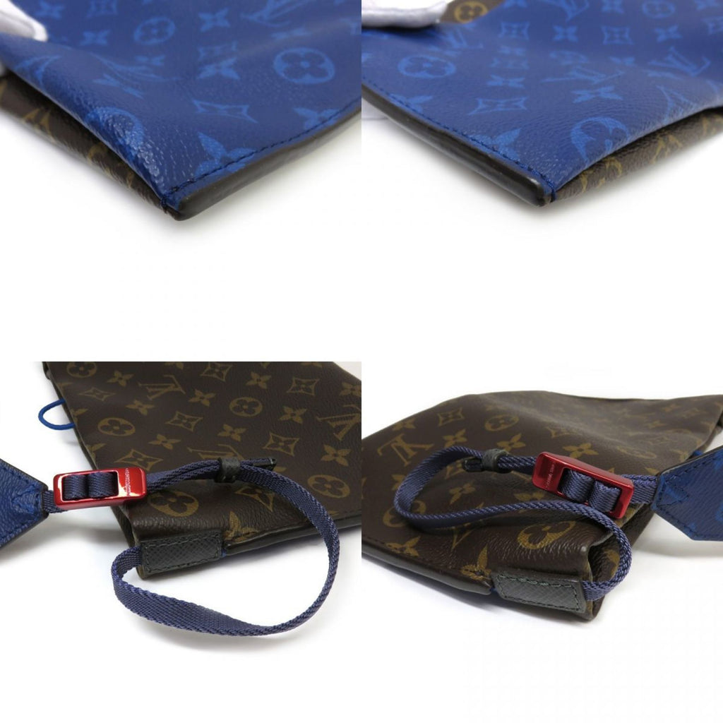 Louis Vuitton Pochette Outdoor Monogram Canvas Brown Canvas Clutche & Pouche Bag