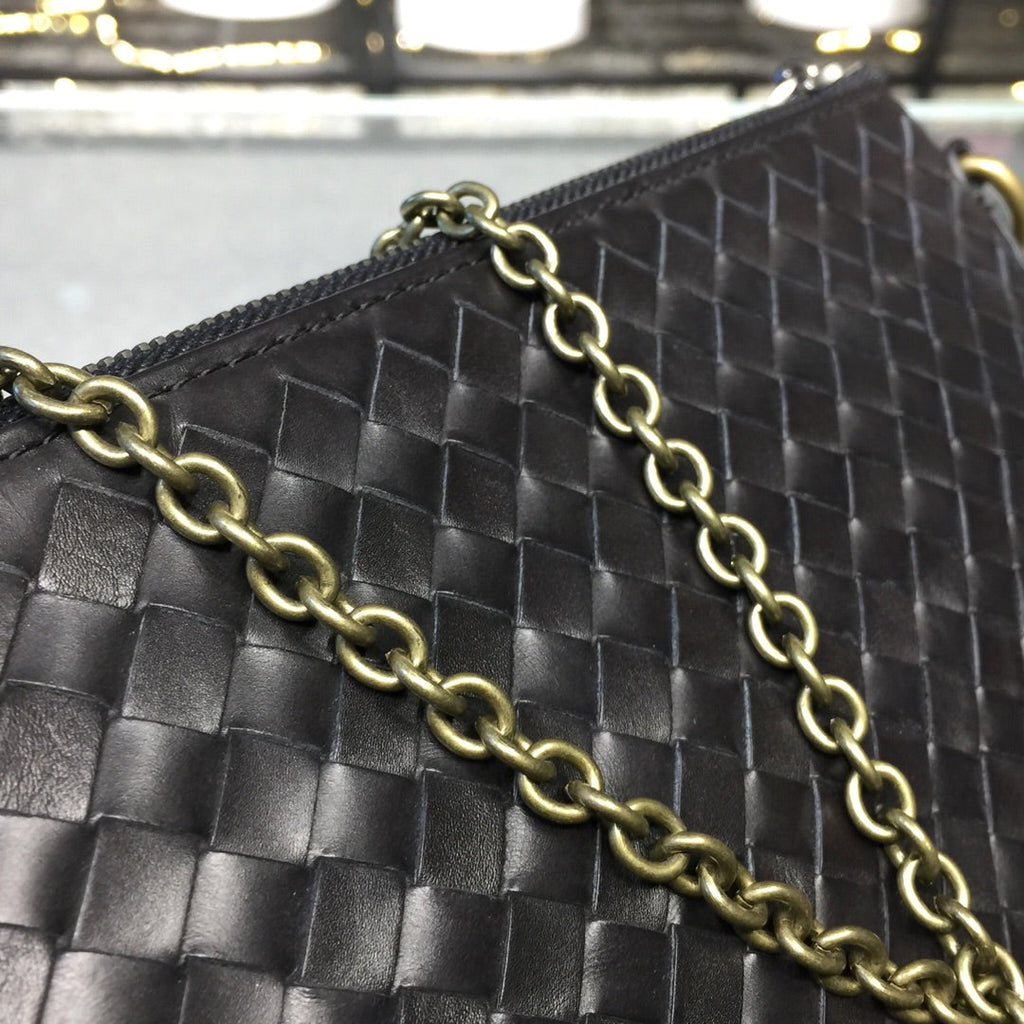 Chain Shoulder Bag Black, For Women, Women Bags 9.6in/24.5cm