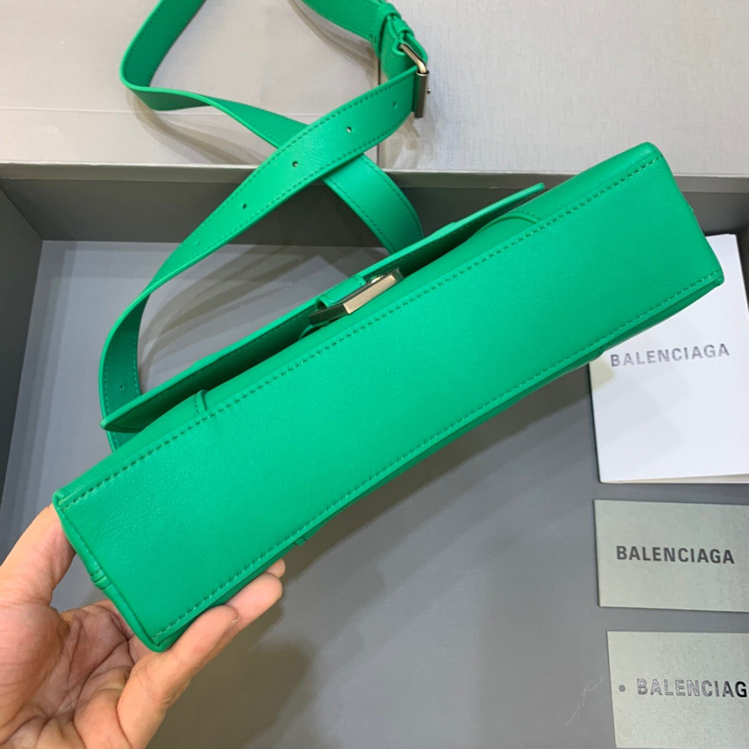 Downtown XS Shoulder Bag In Green, For Women,  Bags 10in/25cm