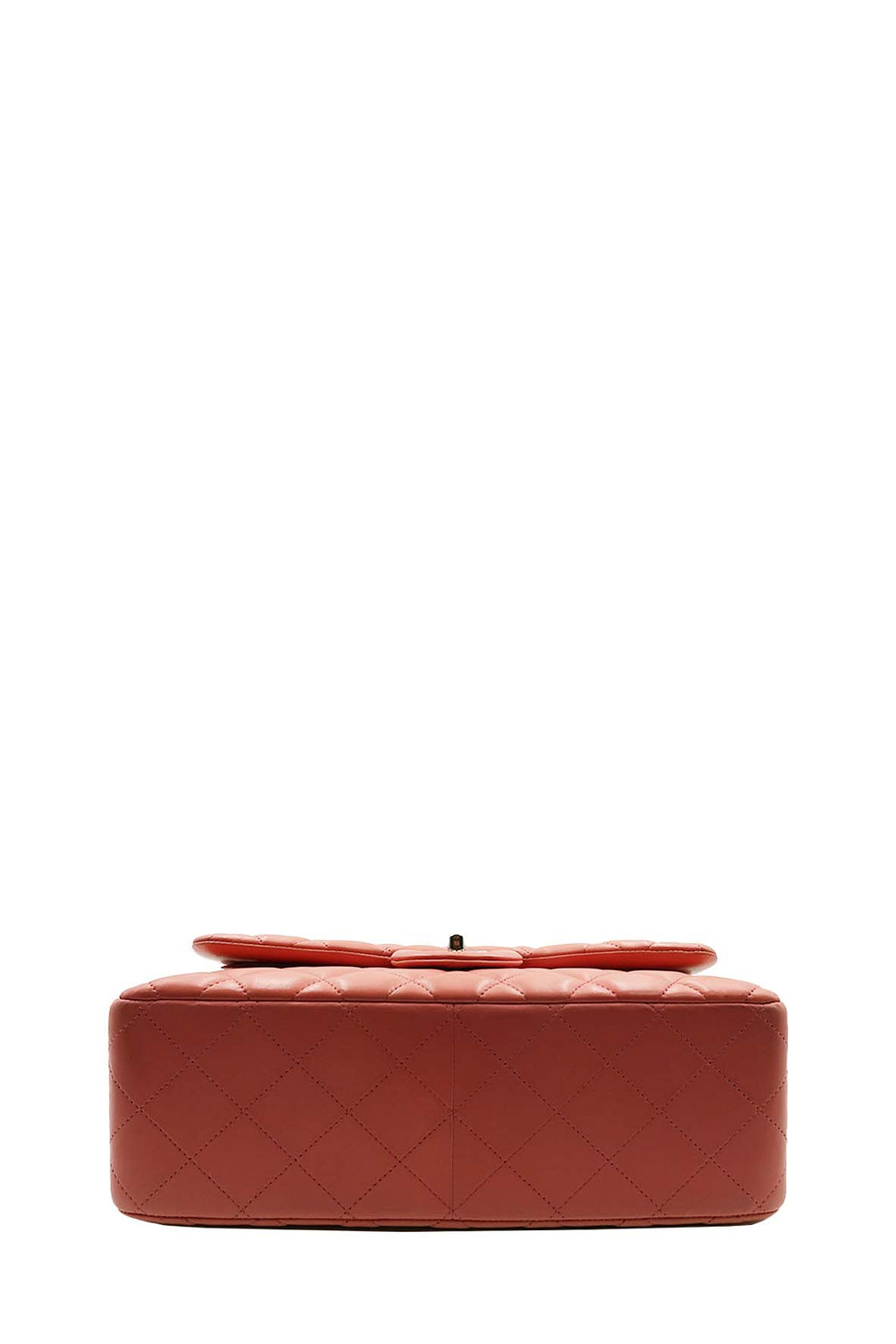 Quilted Jumbo Classic Double Flap Bag Pink