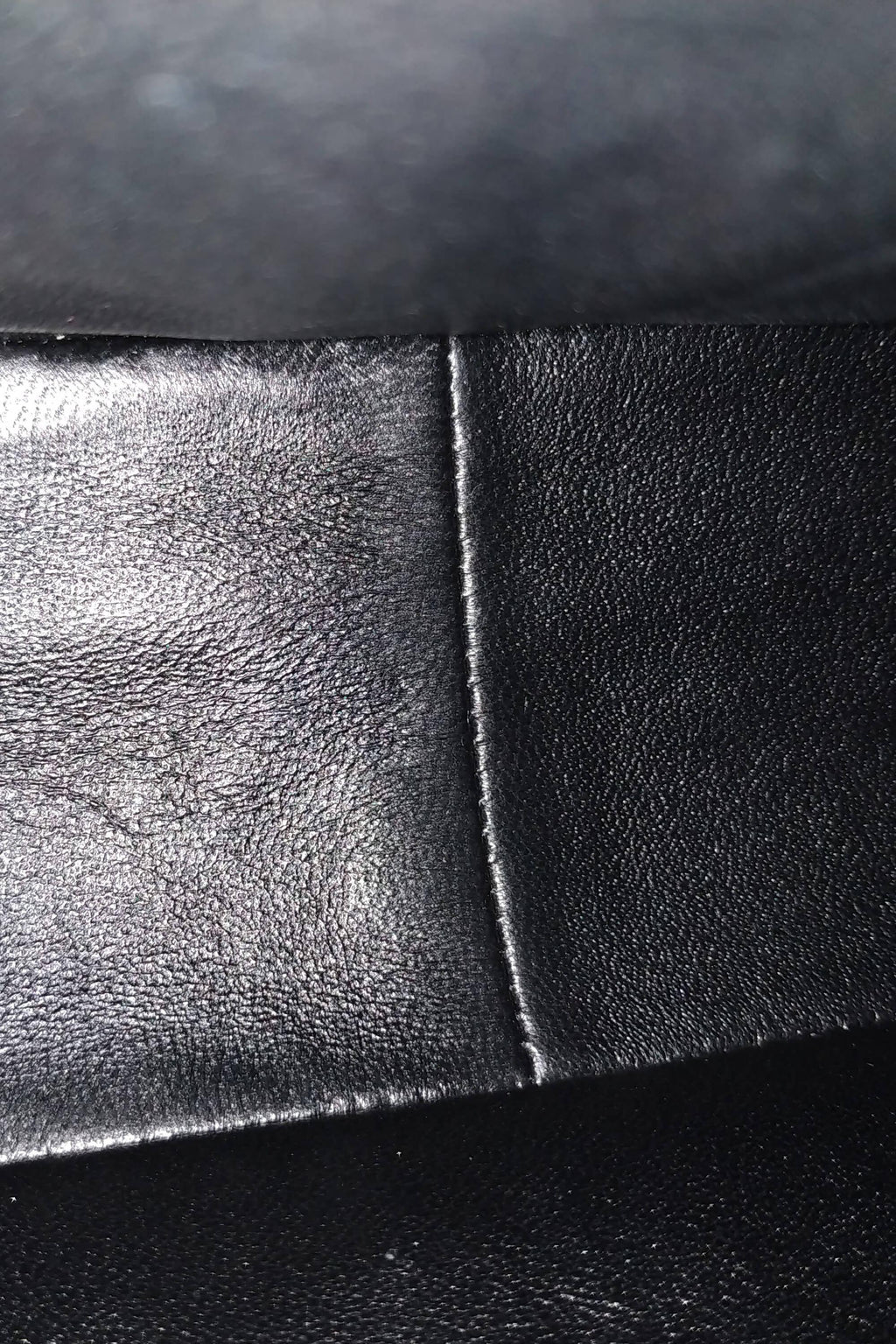 Quilted Patent Jumbo Classic Flap Bag with SiLouis Vuittoner Hardware Black