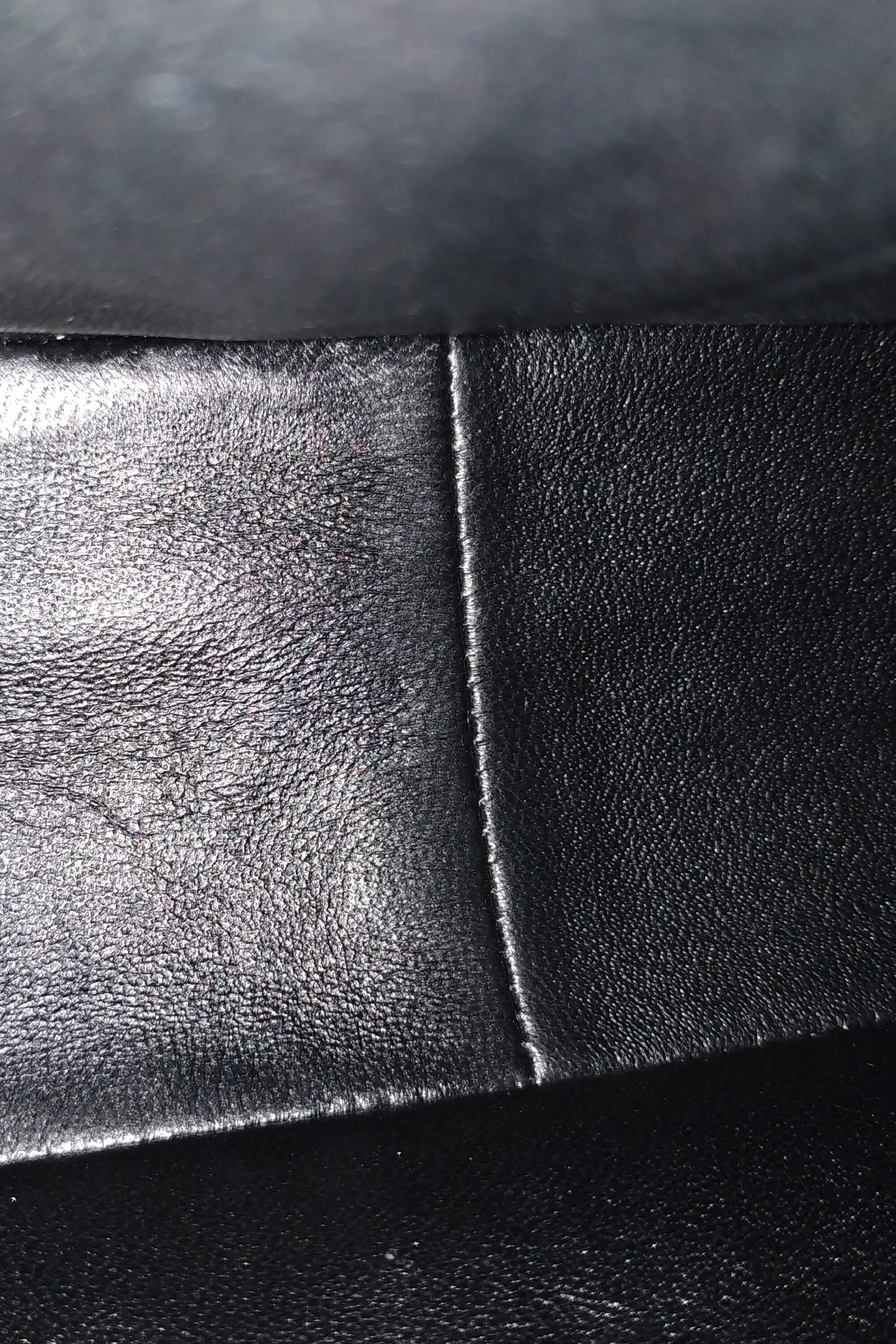 Quilted Patent Jumbo Classic Flap Bag with SiLouis Vuittoner Hardware Black