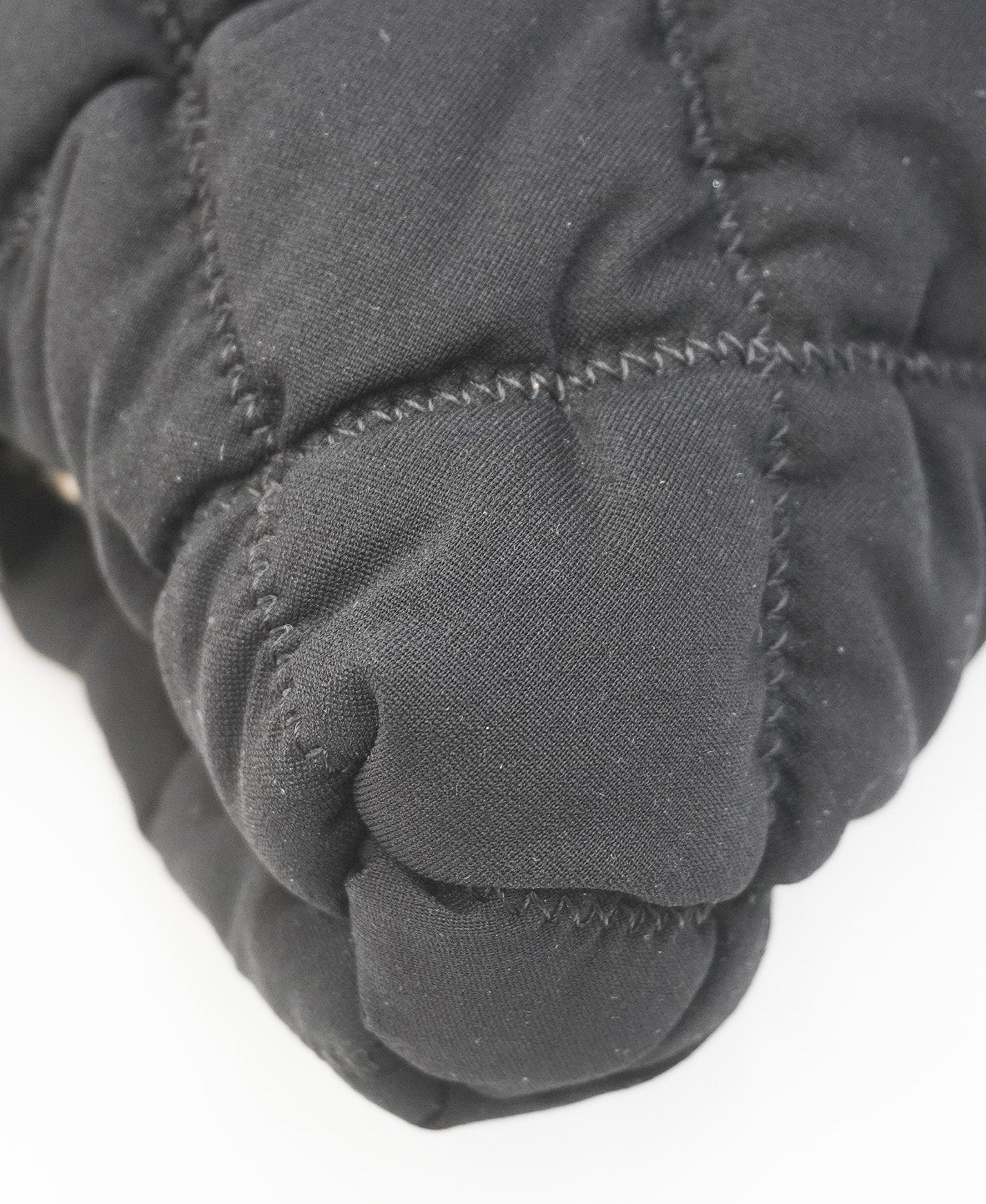Vintage Fabric Clutch Black