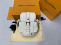 Louis Vuitton Christopher XS Taurillon White For Men, Bags, Shoulder And Crossbody Bags 7.7in/19.5cm Louis Vuitton