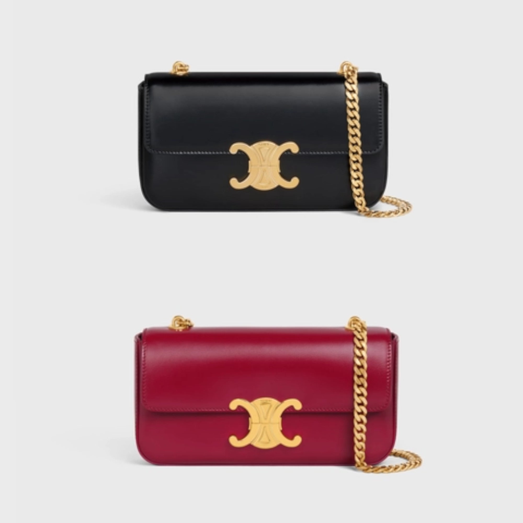 CHAIN SHOULDER BAG TRIOMPHE