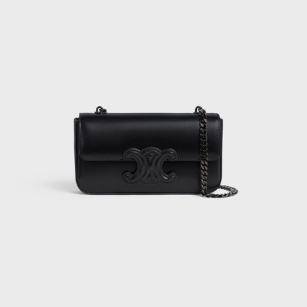 CHAIN SHOULDER BAG CUIR TRIOMPHE