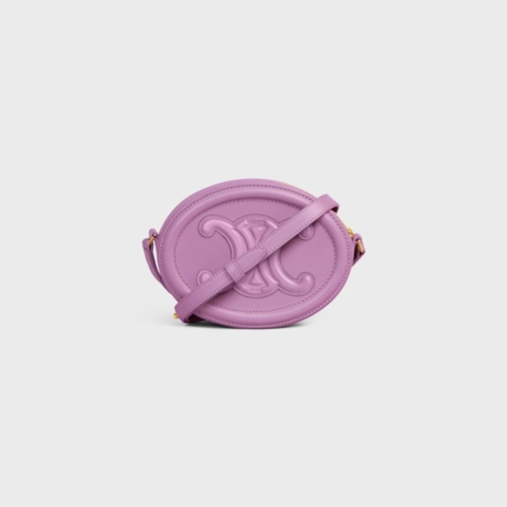 OVAL SHOULDER BAG IN TRIOMPHE