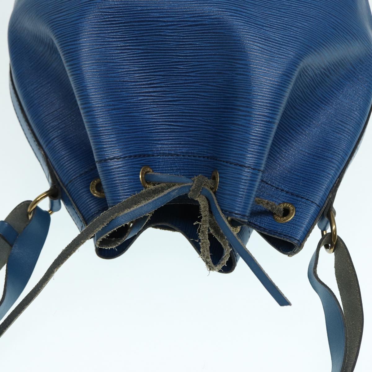 LOUIS VUITTON Epi Petit Noe Shoulder Bag 1:1 Rep Blue M44105 LV Auth cl858
