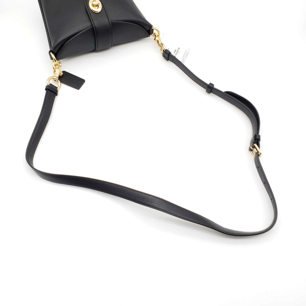 Coach AdDiore Black Crossbody Bag New