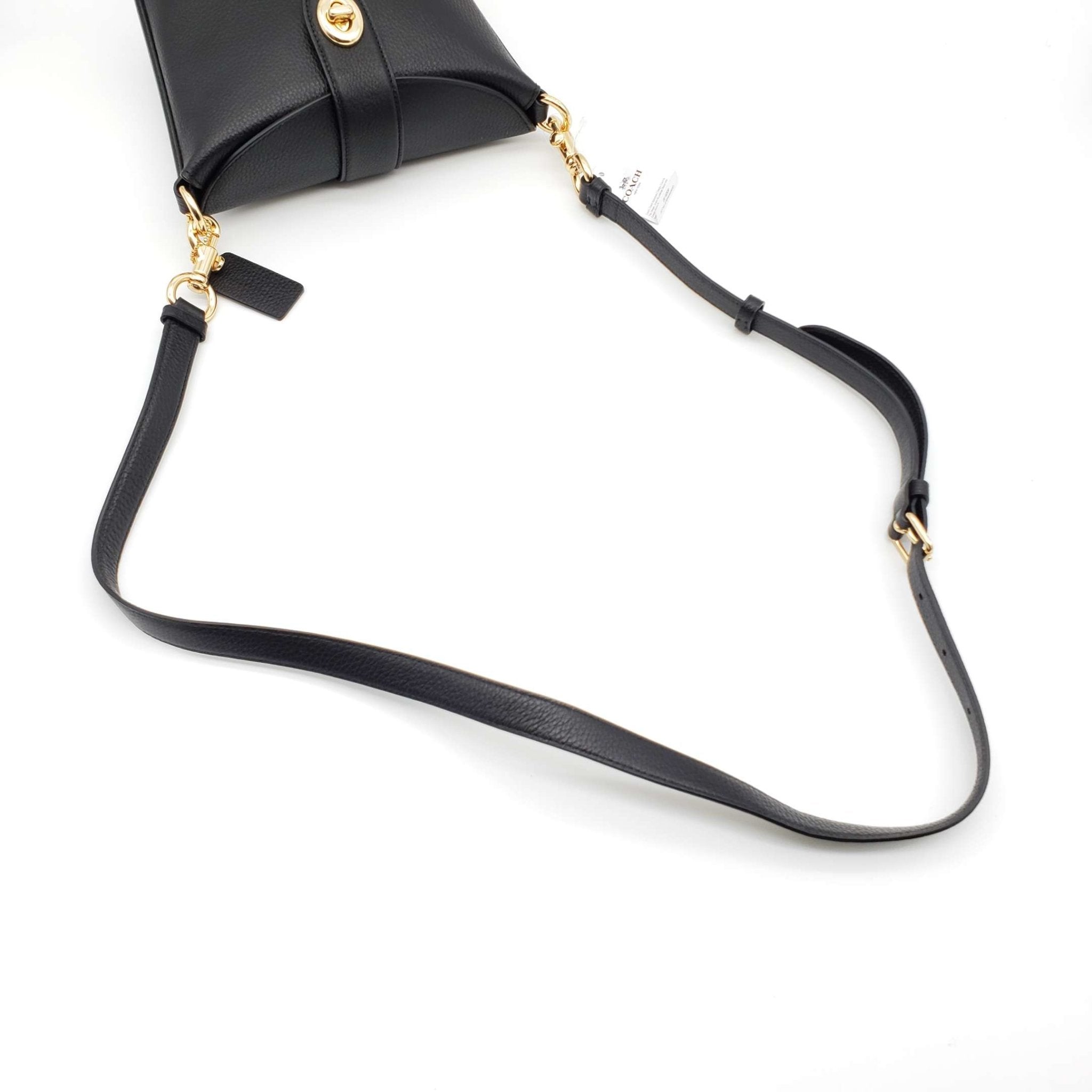 Coach AdDiore Black Crossbody Bag New