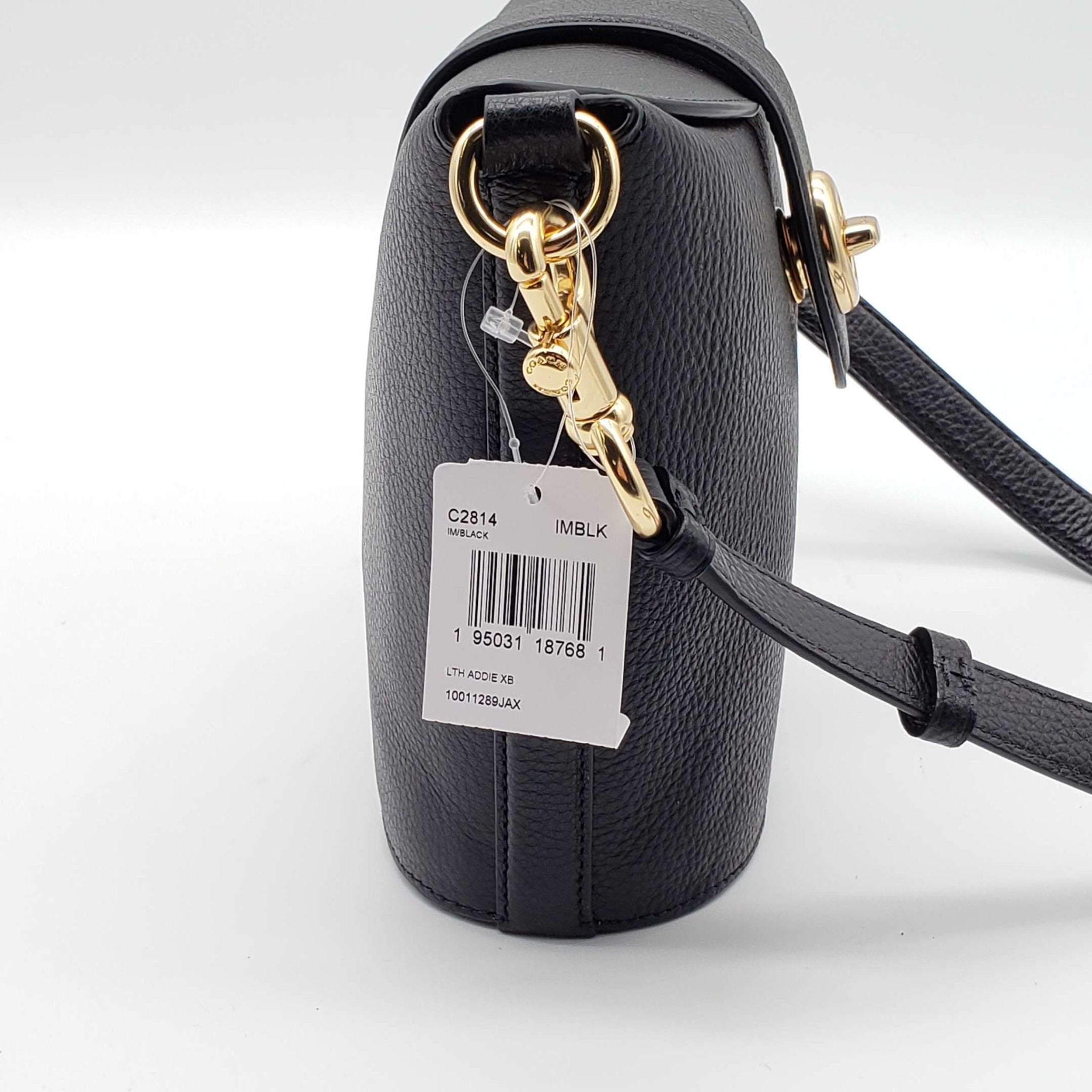Coach AdDiore Black Crossbody Bag New