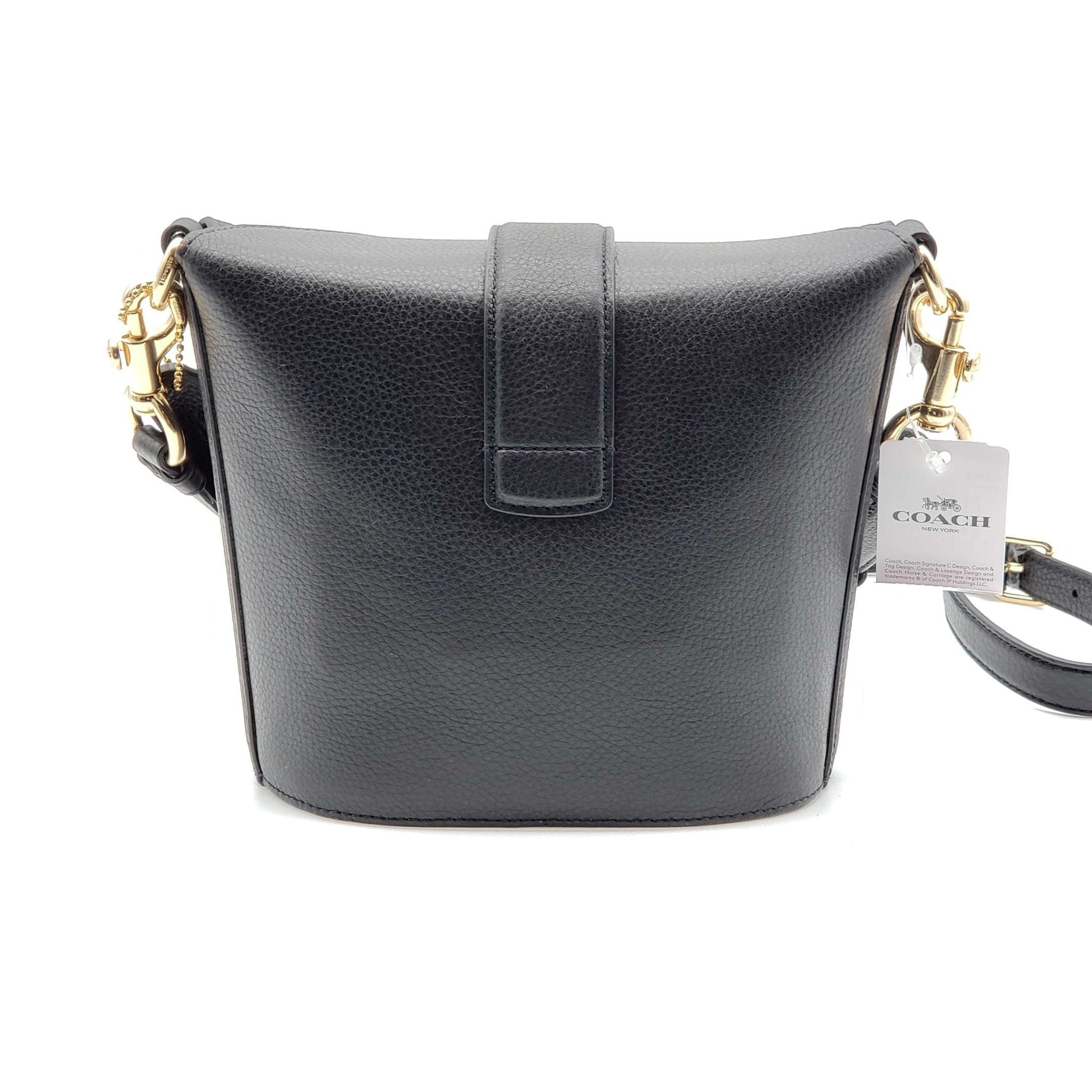 Coach AdDiore Black Crossbody Bag New