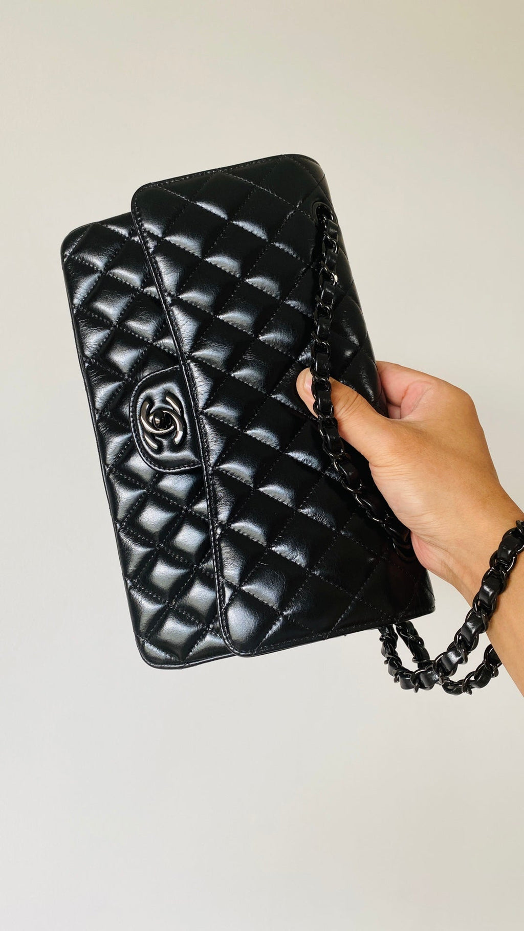ChanelSmall Classic Handbag Black For Women Bags 9.1in/23cm