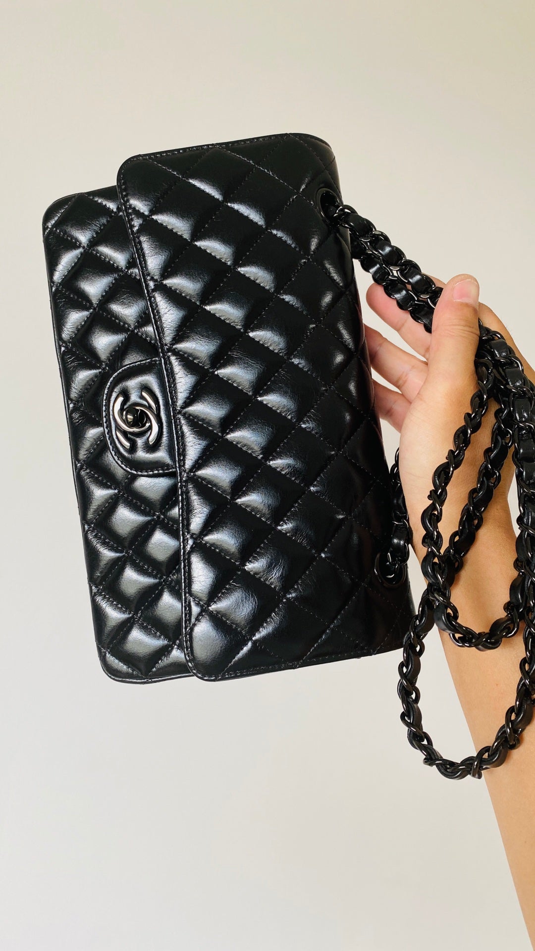 ChanelSmall Classic Handbag Black For Women Bags 9.1in/23cm