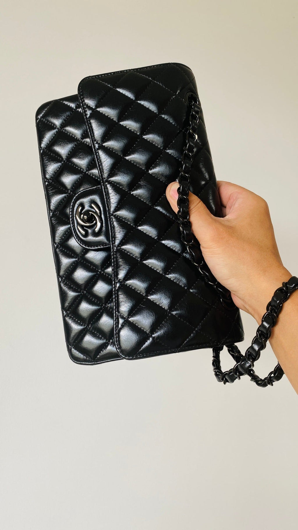 ChanelSmall Classic Handbag Black For Women Bags 9.1in/23cm