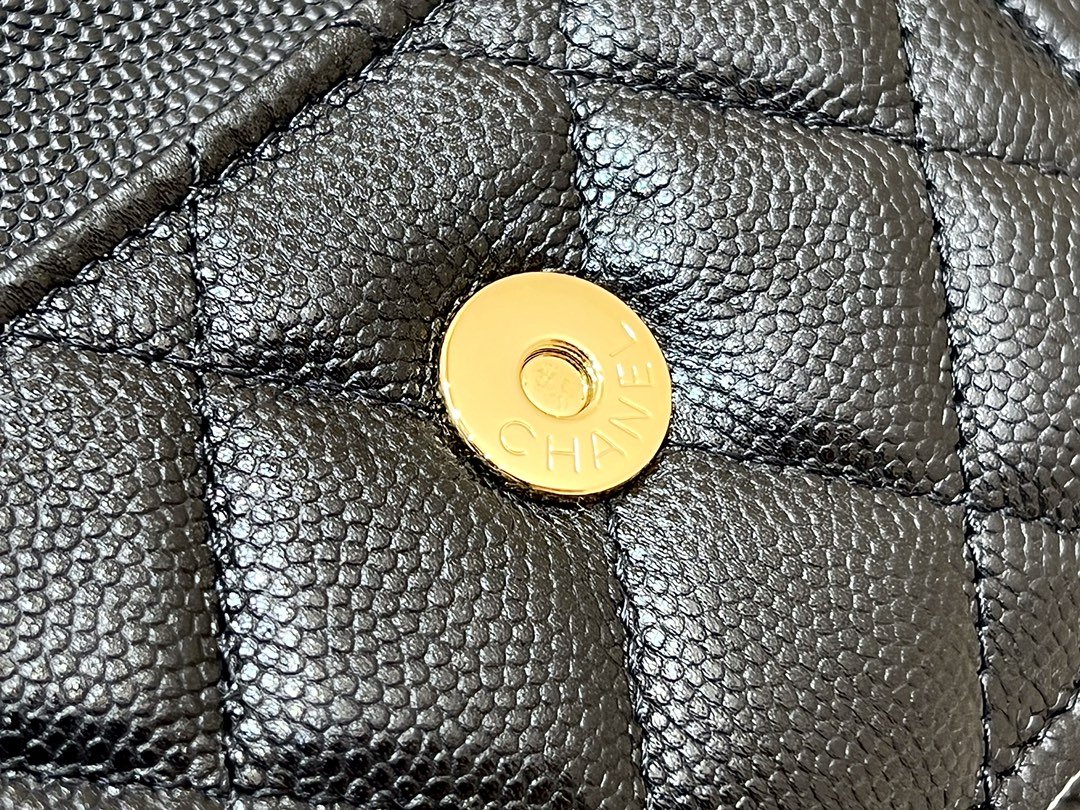 ChanelSmall Coin Pocket WOC Shoulder Bag Black For Women Bags 7.9in/20cm