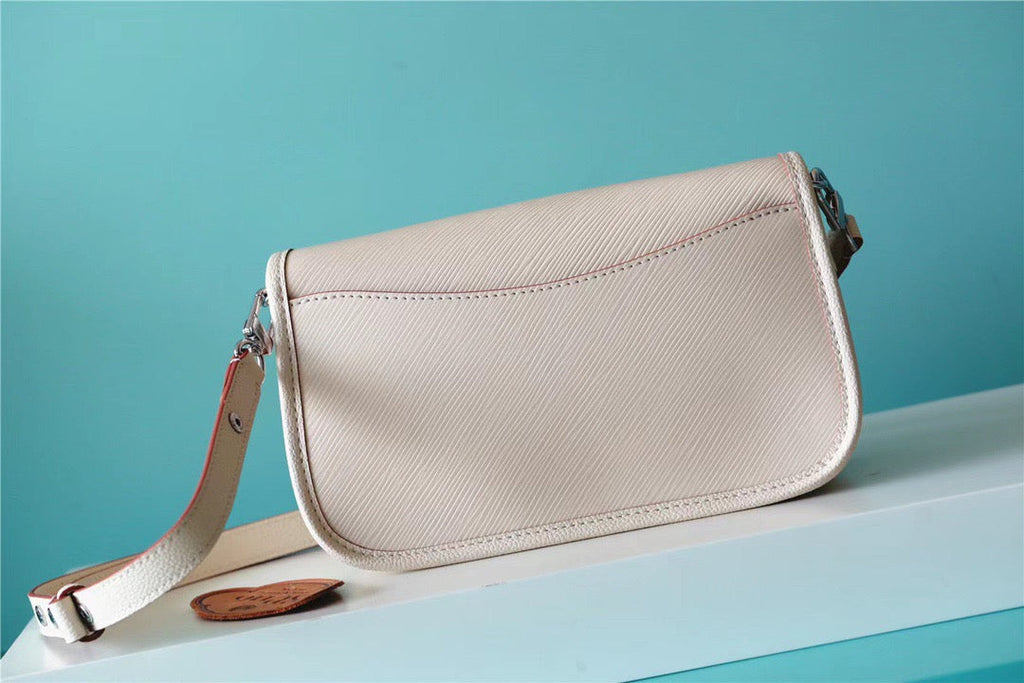 Louis Vuitton Buci Epi Quartz White For Women,  Shoulder And Crossbody Bags 24.5cm/9.6in Louis Vuitton M59457
