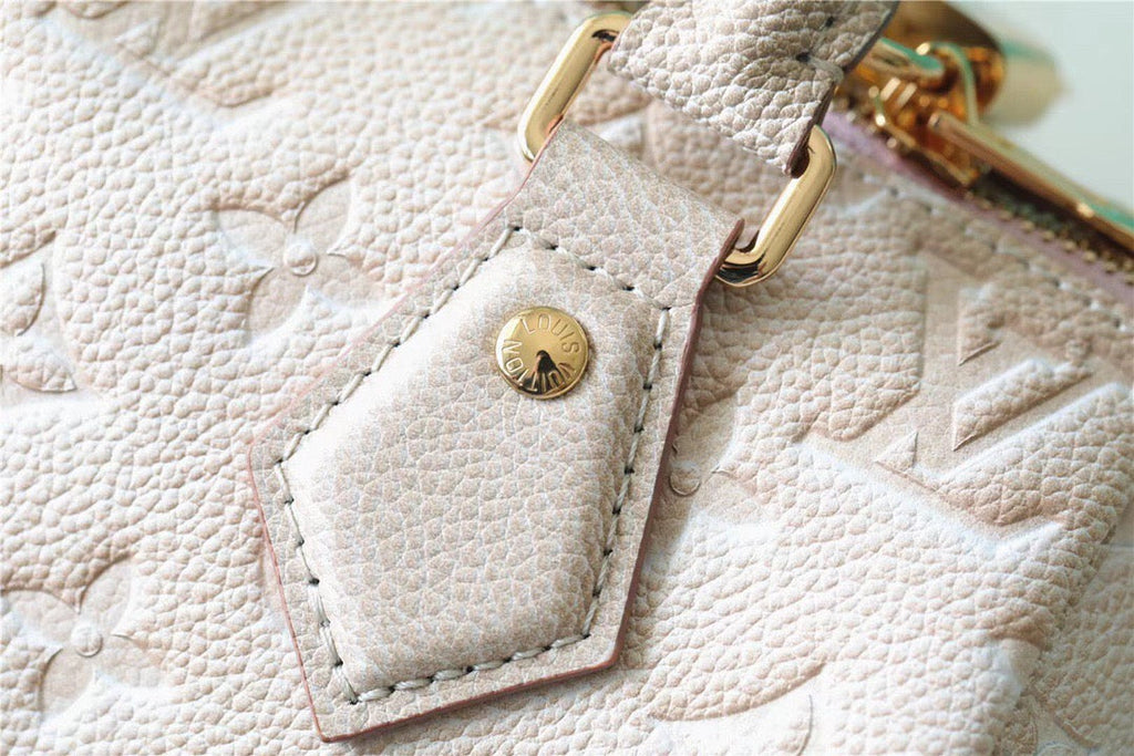 Louis Vuitton Speedy Bandouliere 20 Monogram Empreinte Pale Beige For Women,  Shoulder And Crossbody Bags 20.5cm/8.1in Louis Vuitton M46163