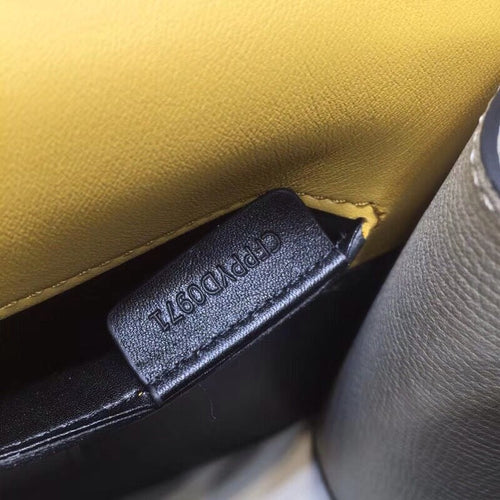 Burberry Small Macken Colorblock Crossbody Beige/Yellow Bag For Women, Bags 9.5in/24cm