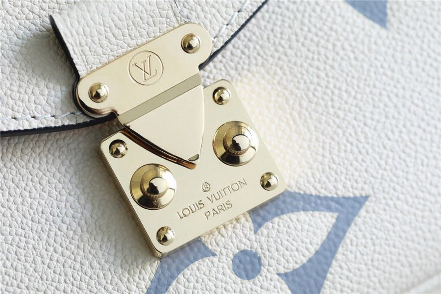 Louis Vuitton Pochette Metis Monogram Empreinte White For Women, WomenÃƒÂ¢Ã¢â€šÂ¬Ã¢â€žÂ¢s Handbags, Shoulder Bags And Crossbody Bags 9.8in/25cm Louis VuittonÃƒâ€šÃ‚Â 