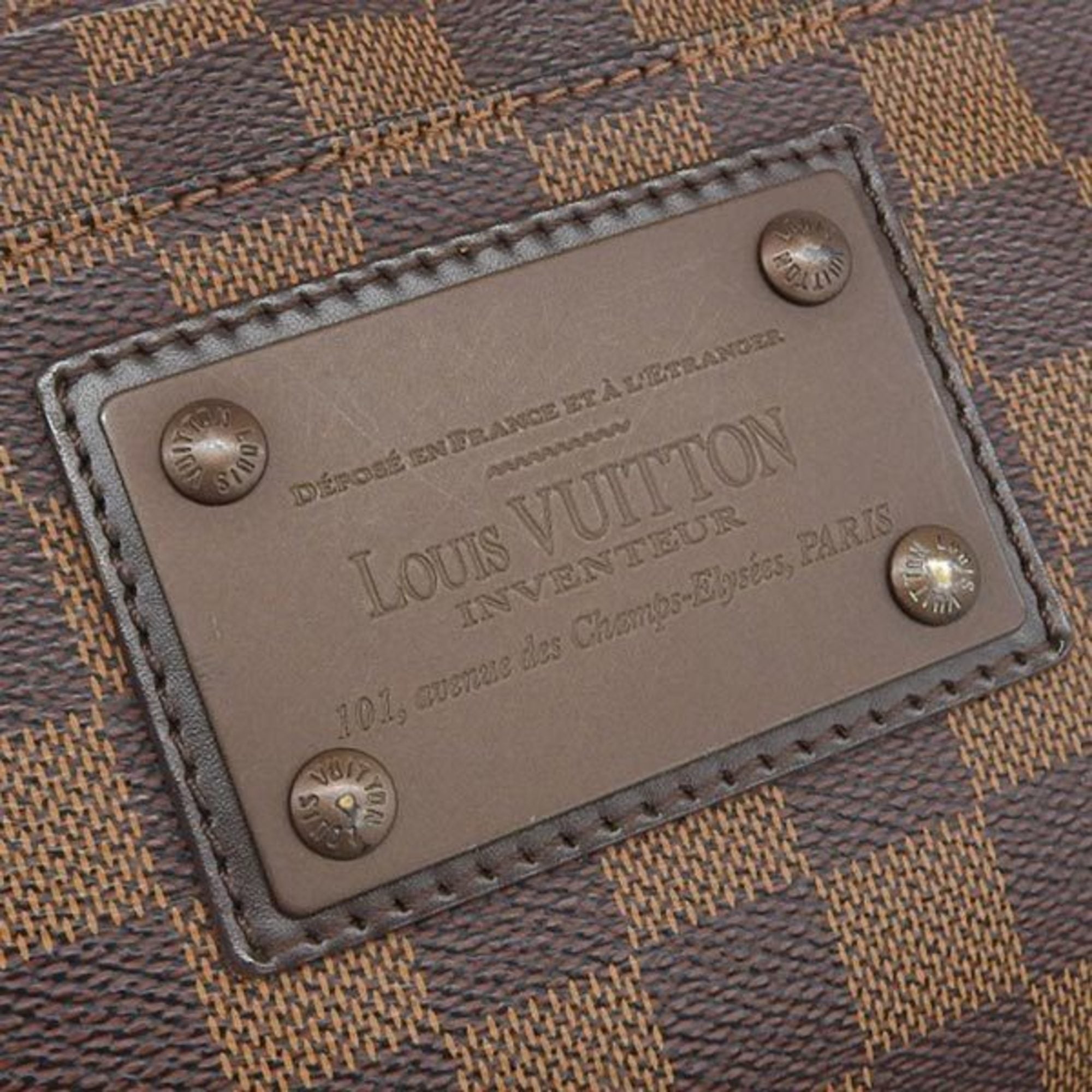 Louis Vuitton Brooklyn  Canvas Clutch Bag