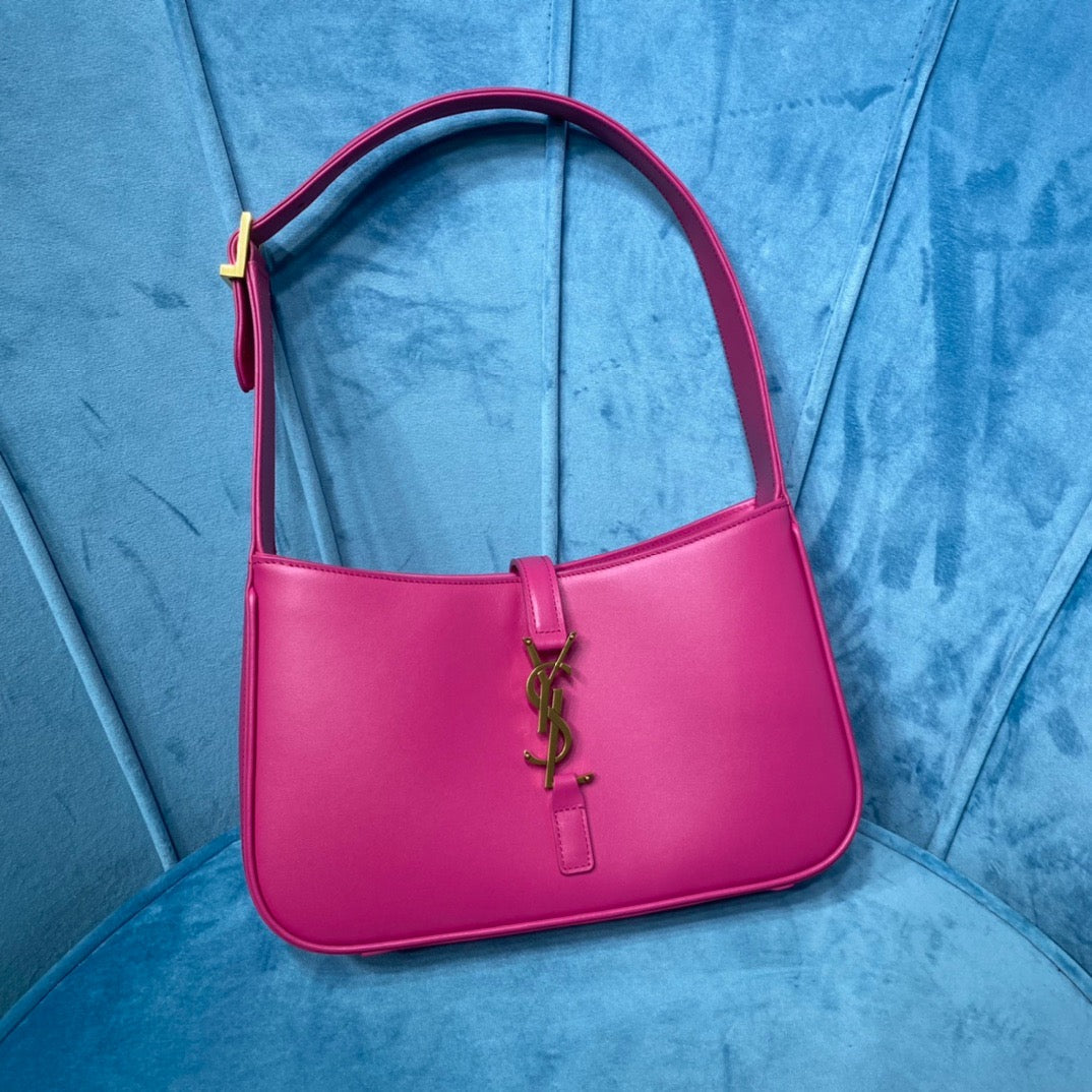 Top Quality Le 5 Ã 7 Hobo Bag In Smooth Pink For Women 9in/23cm YSL 6572282R20W5623