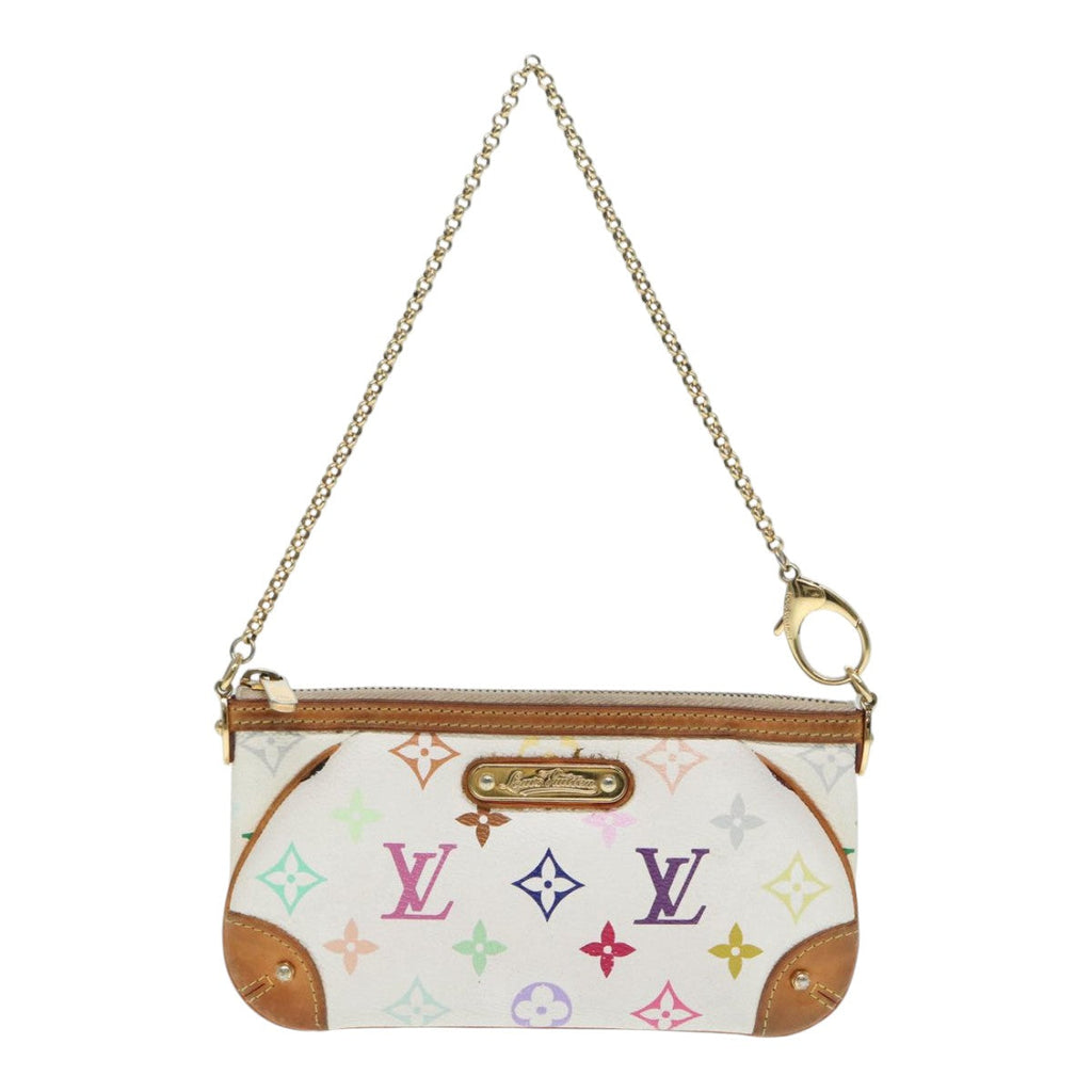 Louis Vuitton Mira  Canvas Clutch Bag