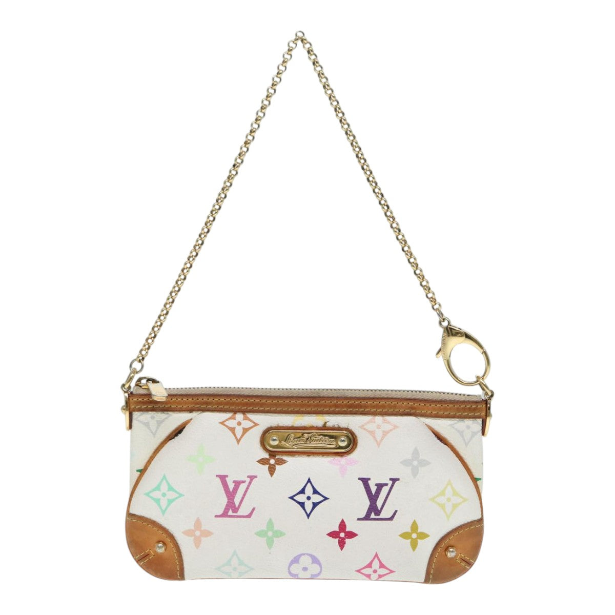 Louis Vuitton Mira  Canvas Clutch Bag
