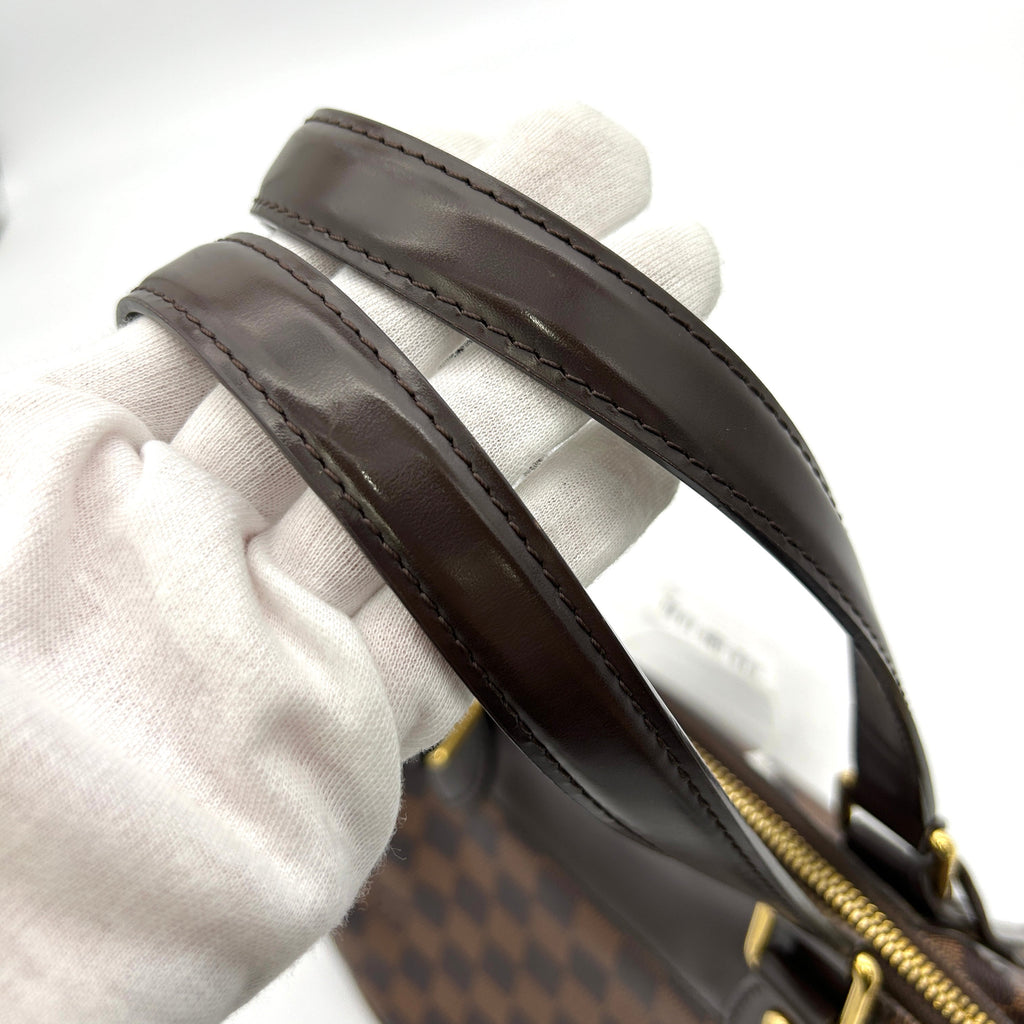 Louis Vuitton Verona PM Shoulder Bag Damie Ebene Leather Brown LA9890