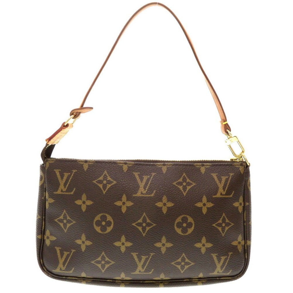 Louis Vuitton Pochette Accessoires  Canvas Clutch Bag