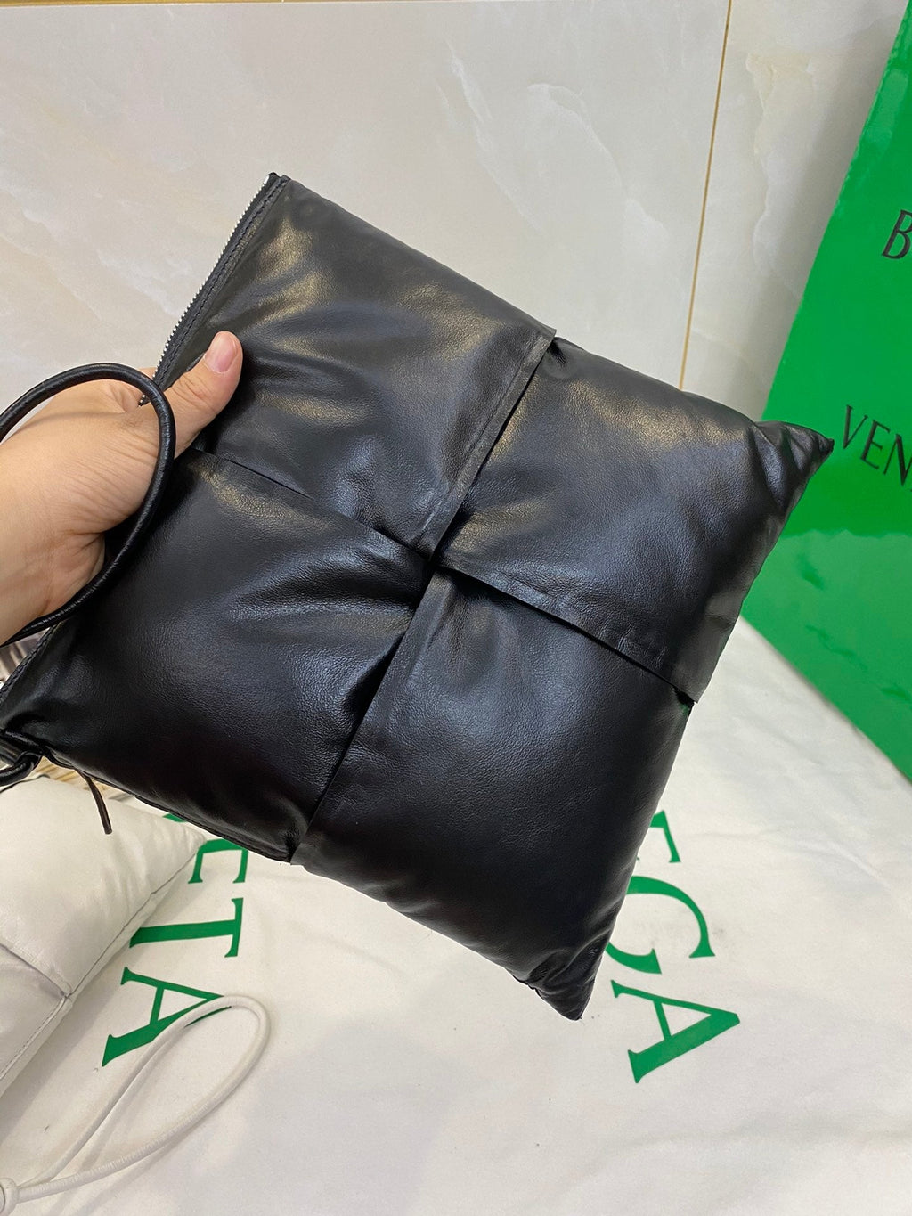 Bottega Veneta Clutch Black, For Women, Bags 11in/28cm