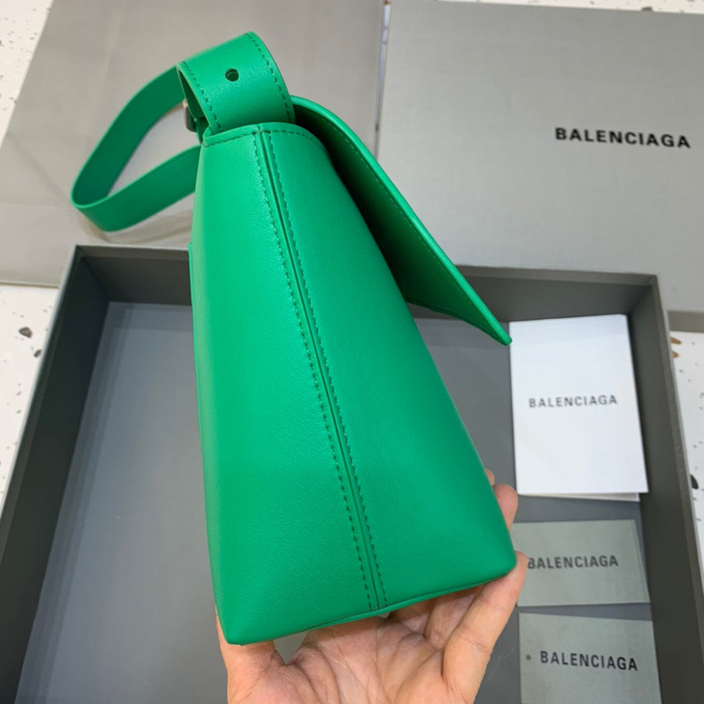 Downtown Small Shoulder Bag In Green, For Women,  Bags 11.8in/30cm