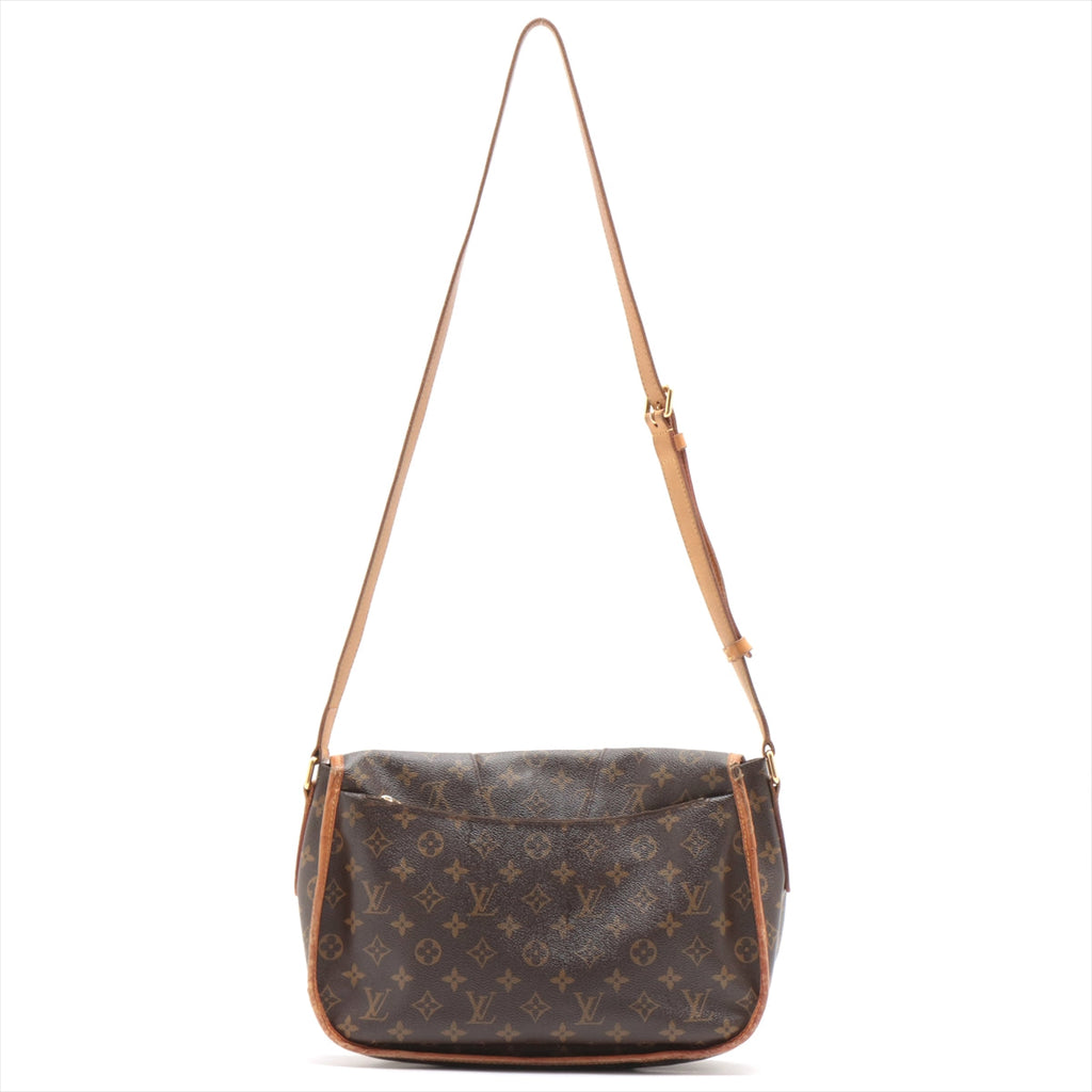 Louis Vuitton Menilmontant Handbag Monogram Canvas Brown Canvas Crossbody Bag
