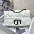 Dior Large Caro Bag, White, For Women Women’s Handbags, Crossbody Bags, 29cm CD