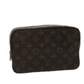 Louis Vuitton Trousse De Toilette  Canvas Clutch Bag