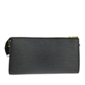 Louis Vuitton Pochette Accessoires  Leather Clutch Bag