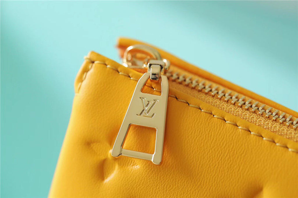Louis Vuitton Coussin MM Monogram Yellow For Women, Women’s Handbags, Shoulder And Crossbody Bags 13.4in/34cm Louis Vuitton 