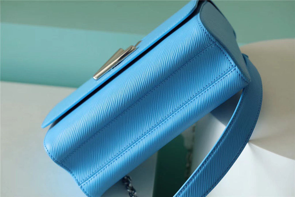 Louis Vuitton Twist MM Epi Blue For Women,  Shoulder And Crossbody Bags 9.1in/23cm Louis Vuitton
