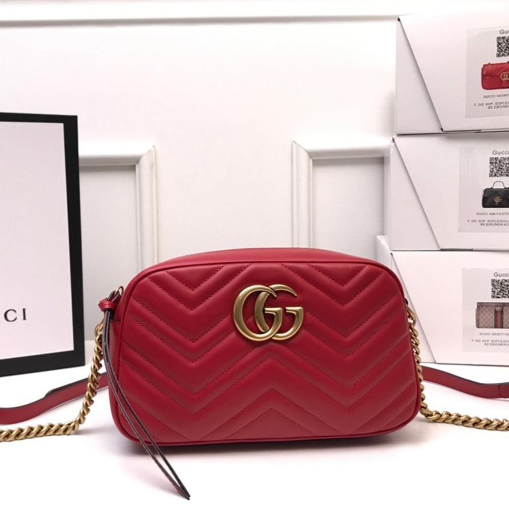 GG Marmont small matelassÃƒÆ’Ã‚Â© shoulder bag