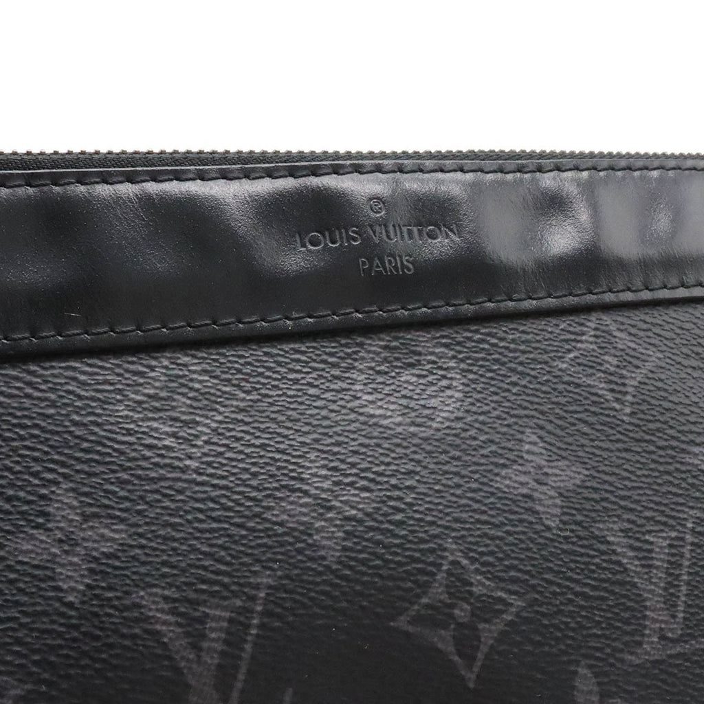 Louis Vuitton Eclipse  Canvas Clutch Bag