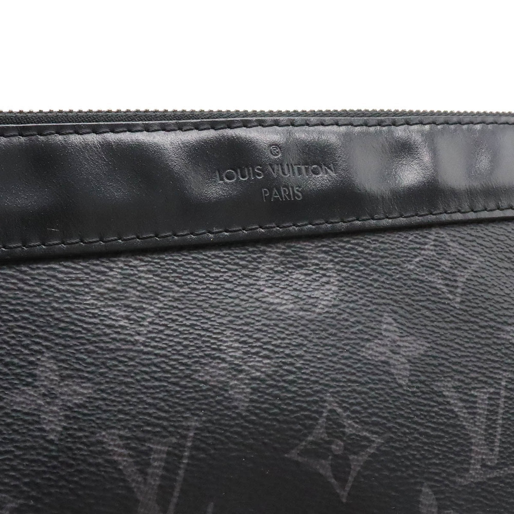 Louis Vuitton Eclipse  Canvas Clutch Bag