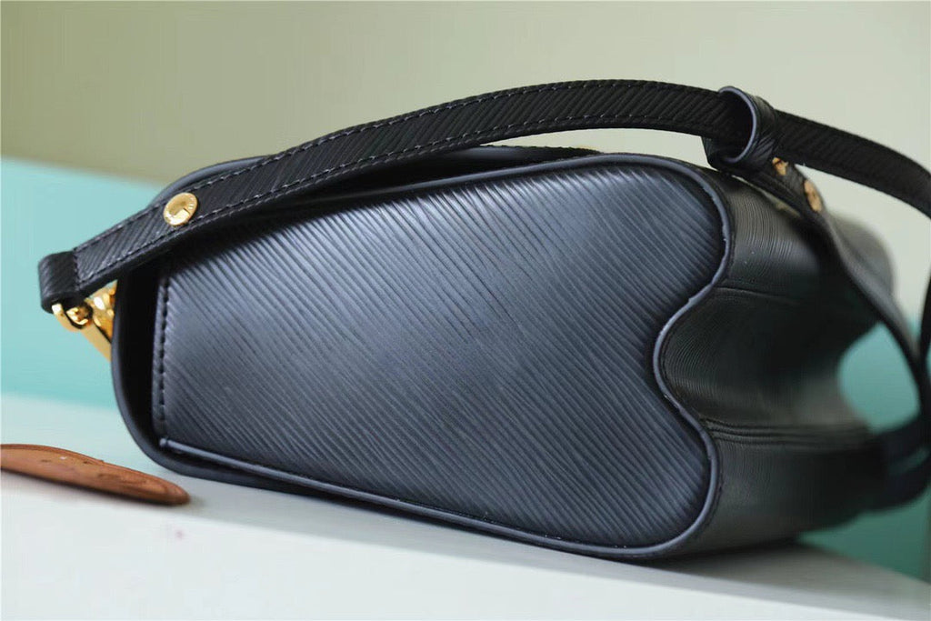 Louis Vuitton Twist MM Epi Black For Women, Women’s Bags, Shoulder And Crossbody Bags 9.1in/23cm Louis Vuitton M59887